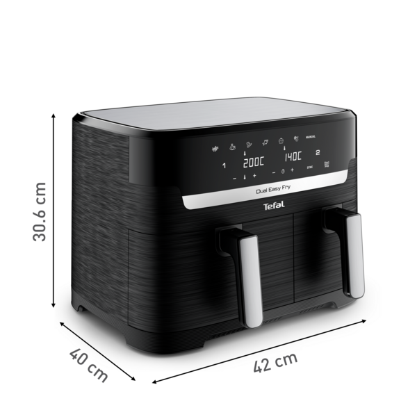  tefal-سرخکن-ey901-اندازه 