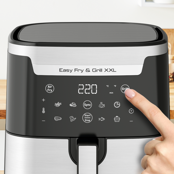  tefal-سرخکن-ey801D-نمایشگر-دیجیتال 