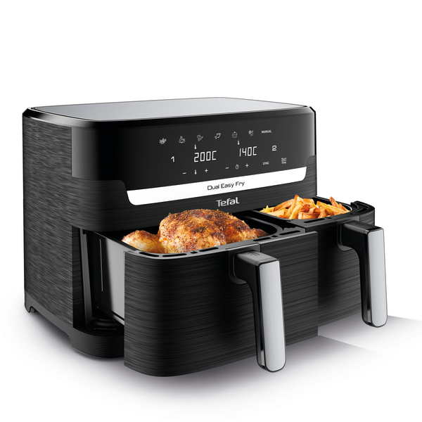  tefal-سرخکن-ey901-حجم-غذا 